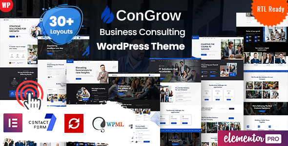 Congrow – Beratungs-WordPress-Template