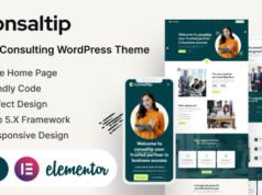 Consaltip – WordPress-Template für Unternehmensberatung