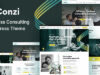 Conzi – WordPress-Template für Unternehmensberatung