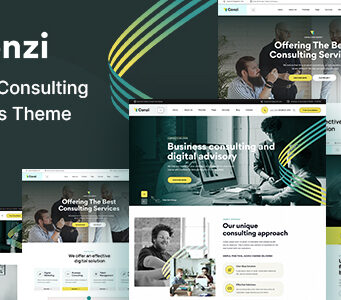 Conzi – WordPress-Template für Unternehmensberatung