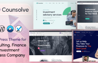 Counsolve – WordPress-Vorlage für Beratung und Investitionen