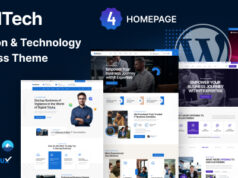 Daltech – WordPress-Template für IT-Lösungen und Technologie