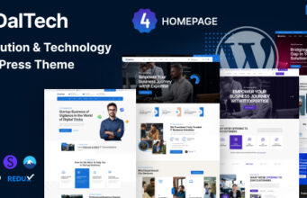 Daltech – WordPress-Template für IT-Lösungen und Technologie