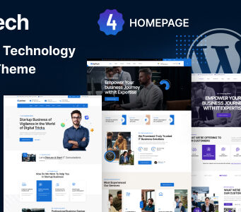 Daltech – WordPress-Template für IT-Lösungen und Technologie