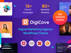 Digicove – WordPress-Template für Agenturen für digitales Marketing