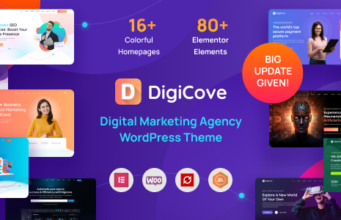 Digicove – WordPress-Template für Agenturen für digitales Marketing
