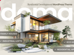 Doma – WordPress-Layout für Immobilienentwicklung