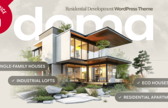 Doma – WordPress-Layout für Immobilienentwicklung