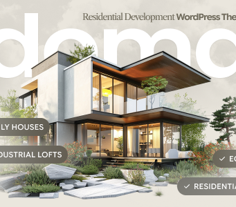 Doma – WordPress-Layout für Immobilienentwicklung