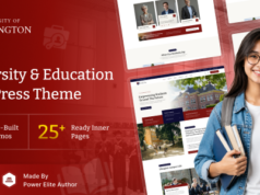 Ellington – WordPress-Vorlage für Universitätsbildung