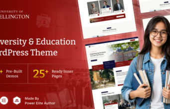 Ellington – WordPress-Vorlage für Universitätsbildung