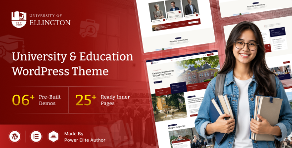 Ellington – WordPress-Vorlage für Universitätsbildung