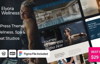 Elyora – WordPress-Vorlage für Spa- und Wellness-Zentren