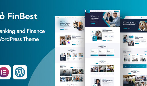 Finbest – WordPress-Layout für Banken und Finanzen