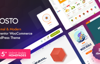 Gosto – Mehrzweck-WooCommerce-WordPress-Vorlage