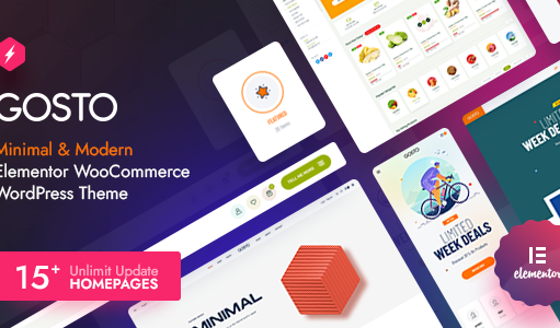 Gosto – Mehrzweck-WooCommerce-WordPress-Vorlage