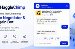HaggleChimp – Interaktiver WooCommerce-Preisverhandler und Schnäppchen-Bot