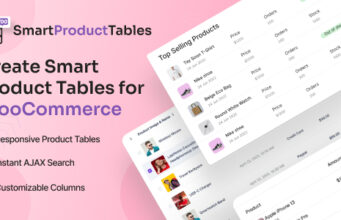 Intelligente Produkttabelle für WooCommerce – Schnelle Bestellformulare und Großhandelstabellen
