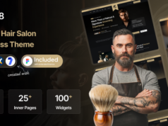 Kre8 | WordPress-Layout für Friseur- und Friseursalons