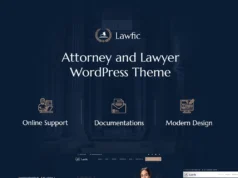 Lawfic – WordPress-Template für Anwälte und Anwälte