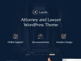 Lawfic – WordPress-Template für Anwälte und Anwälte