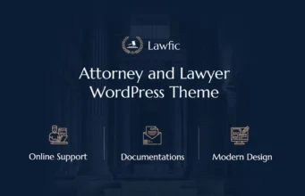 Lawfic – WordPress-Template für Anwälte und Anwälte