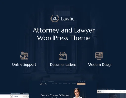 Lawfic – WordPress-Template für Anwälte und Anwälte