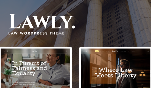 Lawly – WordPress-Template für Anwalt und Rechtsberater