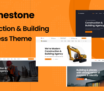 Limestone – Bau-WordPress-Vorlage