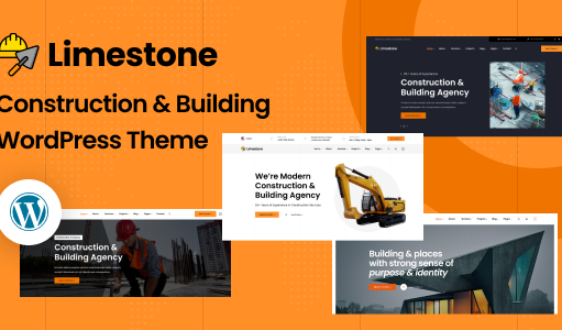 Limestone – Bau-WordPress-Vorlage