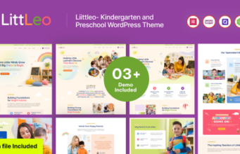 Littleo – WordPress-Template für Kindergarten und Vorschule