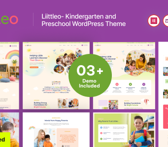 Littleo – WordPress-Template für Kindergarten und Vorschule