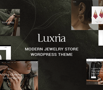 Luxria – Modernes Juweliergeschäft-WordPress-Template