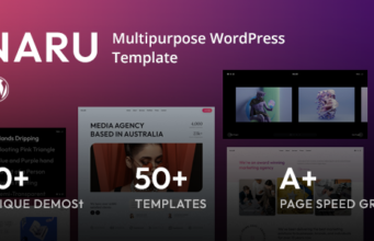 Naru – Mehrzweck-Portfolio-WordPress-Layout