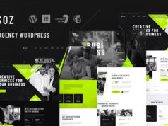 Nisoz – WordPress-Vorlage für Kreativagenturen