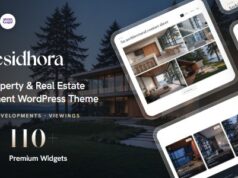 Residhora – WordPress-Vorlage für Einzelimmobilien- und Immobilienentwicklung