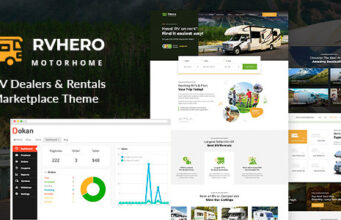 Rvhero – Wohnmobil- und Wohnmobilvermietung WordPress-Template