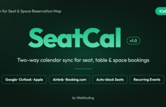SeatCal – Kalendersynchronisierungs-Add-on für Sitzplatz- und Platzreservierungskarte