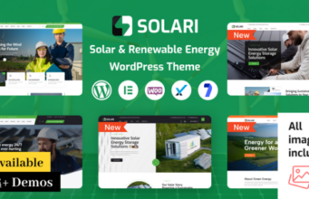 Solari – WordPress-Template für Ökologie und Solarenergie