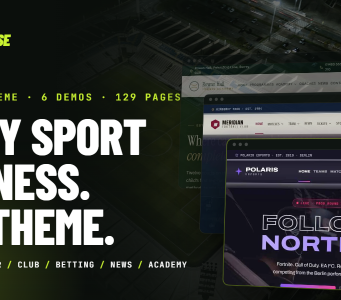 SportPulse – WordPress-Vorlage für Sportvereine und Esports