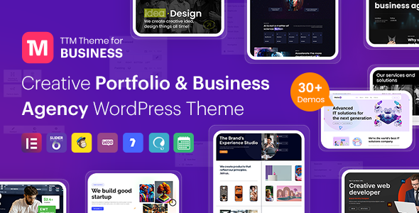 TTM – Business-Agentur-Elementor-WordPress-Layout