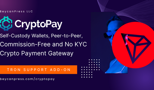 Tron-Krypto-Zahlungsunterstützung für CryptoPay