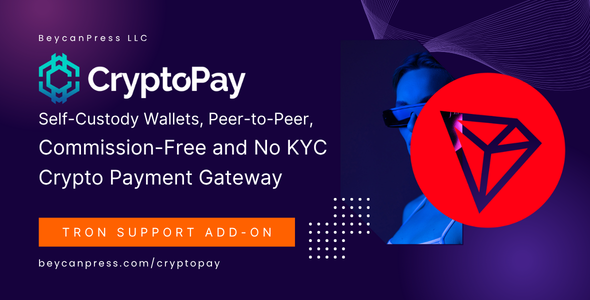 Tron-Krypto-Zahlungsunterstützung für CryptoPay