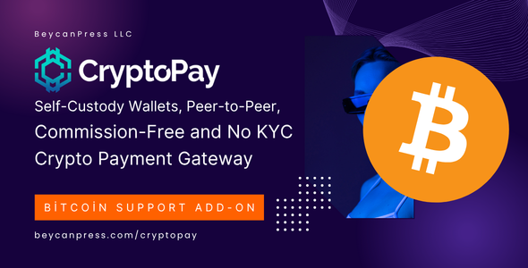 Unterstützung für Bitcoin-Kryptozahlungen für CryptoPay