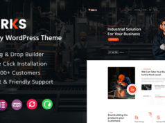 Verks – Fabrik-WordPress-Layout