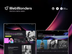 WebWonders – WordPress-Vorlage für Kreativ- und Digitalagenturen