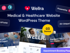 Wellra – WordPress-Vorlage für Gesundheitswesen und Arzttermine