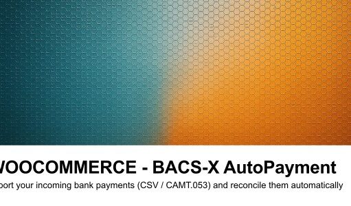 WooCommerce Payments BACS erweitert