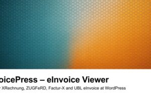 billPress – EN16931 E-Invoice Viewer