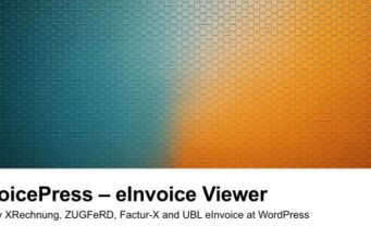 billPress – EN16931 E-Invoice Viewer